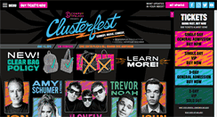 Desktop Screenshot of clusterfest.com